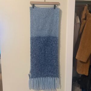 Melrose and Market Soft Blue Knit Scarf